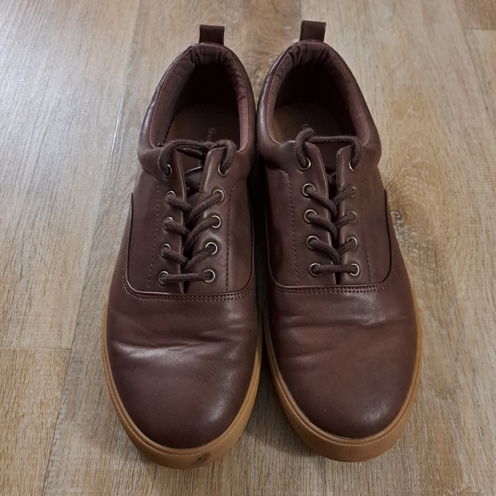 Goodfellow Brown Casual Lace-Up Sneaker Shoes Men's Size 12
